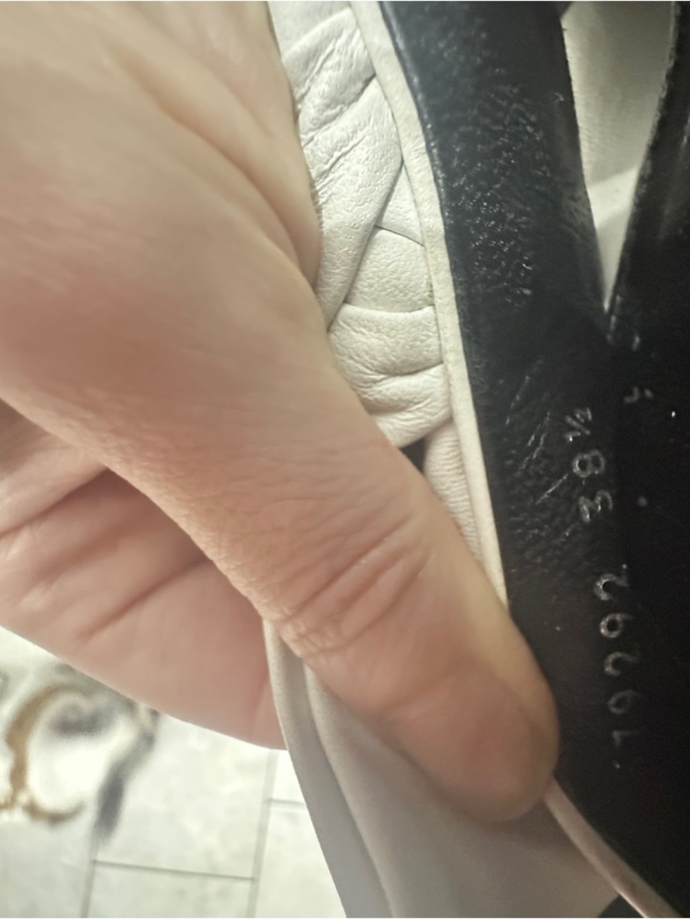 Balenciaga White Bow Nappa Leather Slide Mules 38.5 - Picture 9 of 16